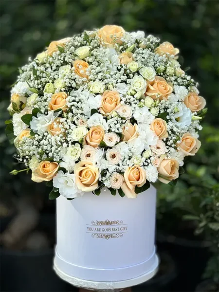 باکس گل زیبا برای خواستگاری