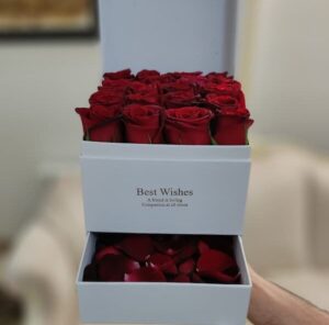 خرید باکس گل رز