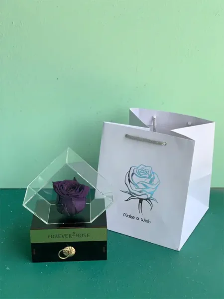باکس کشویی رز جاودان بنفش