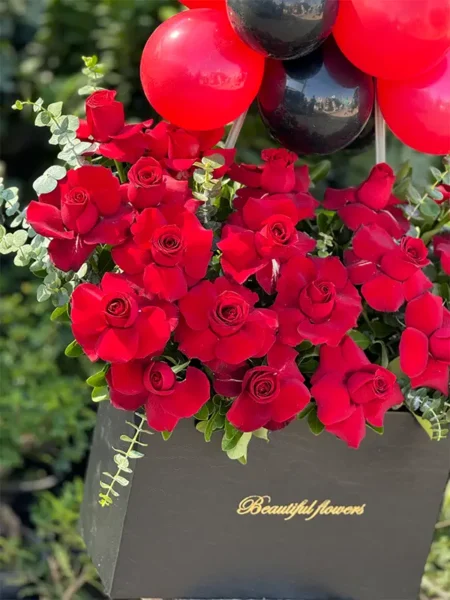 باکس گل و بادکنک