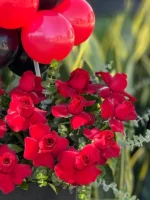 باکس گل و بادکنک مردانه