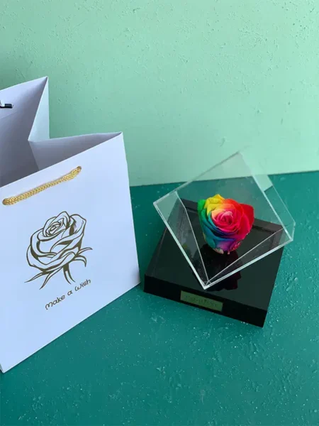 باکس چندوجهی رز جاودان هفت رنگ