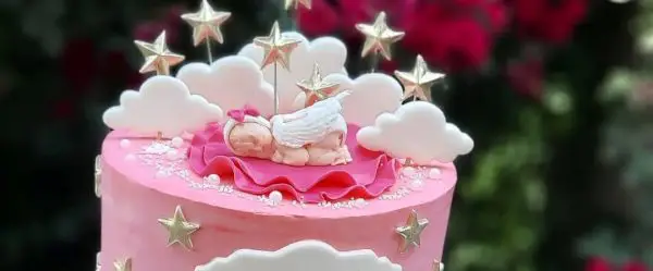 کیک تولد نوزاد دختر