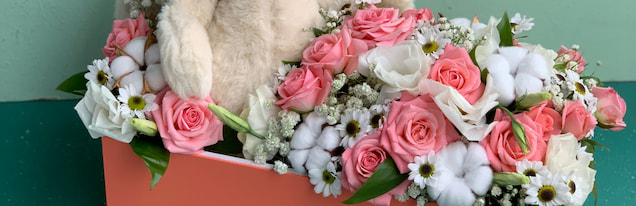 باکس گل عروسکی