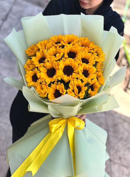 دسته گل آفتابگردان 20 تایی
