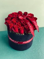 باکس گل رز قرمز