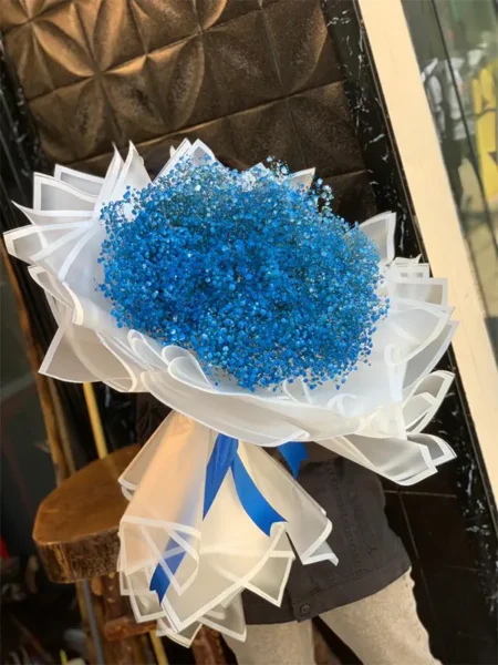 دسته گل ژیپسوفیلا ابی