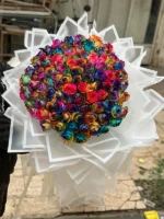 دسته گل هفت رنگ