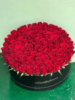 باکس گل رز قرمز