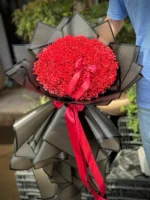 دسته گل ژیپسوفیلا قرمز