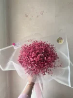 دسته گل ژیپسوفیلا صورتی
