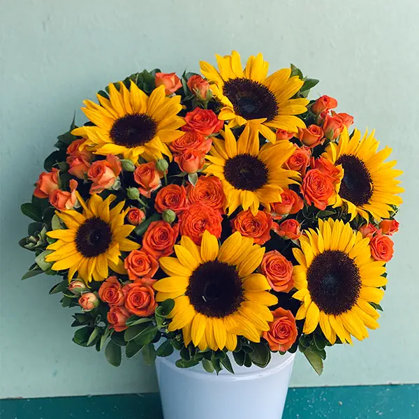 باکس گل پاییزی