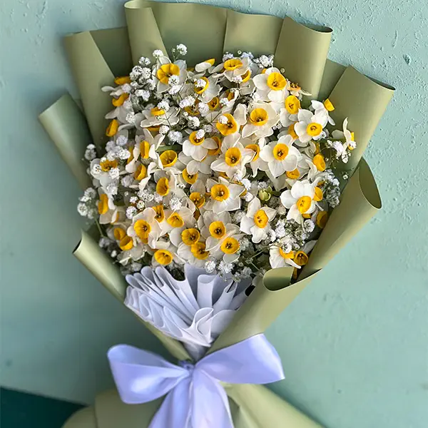 دسته گل نرگس
