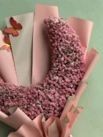 دسته گل طرح ماه