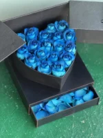 باکس قلبی رز آبی